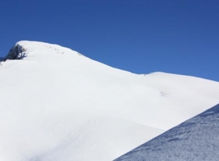 ordesa lleno de nieve